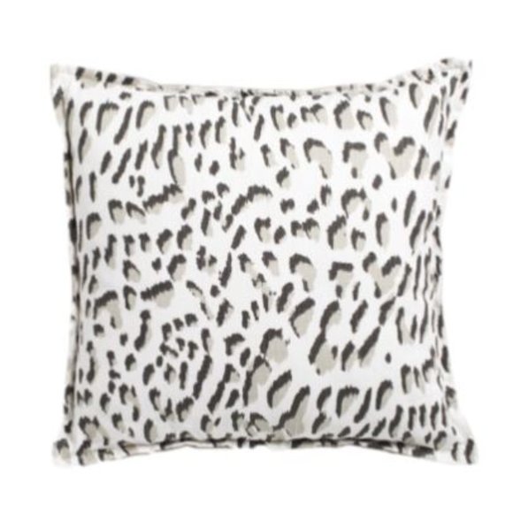 Canaan Lawson Animal Print Pillow in Sable 20" X 20" NWT Accent Decor Couch - Picture 2 of 3
